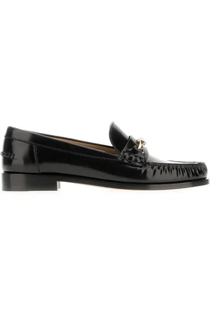 Salvatore Ferragamo Sko, Dame, Sort, 36 EU, Uld, Stilfulde loafers