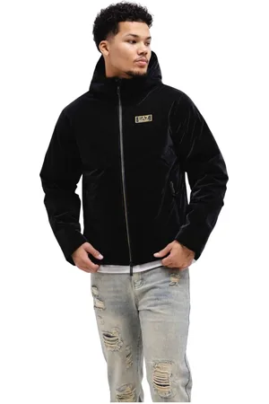 Emporio Armani Jakke, Herre, Sort, S, Uld, Woven Bomber Jacket