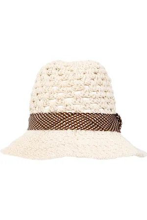 Chloé Tilbehør, Dame, , M, Bomuld, Panama Hat
