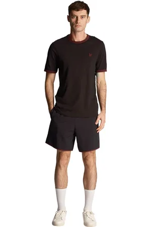 Lyle & Scott Badetøj, Herre, Sort, XS, Nylon, Tonal Badeshorts