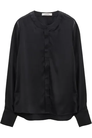 Dorothee Schumacher Bluser & Skjorter, Dame, Sort, XS, Sleek Attraction Bluse