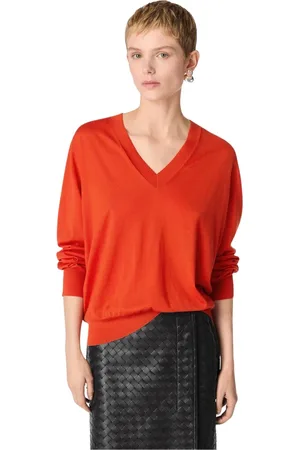 Bottega Veneta Strik, Dame, , XS, Cashmere, V Sweater