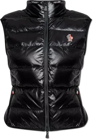 Moncler Jakke, Dame, Sort, L, Nylon, Grenoble Day-Namic Vest