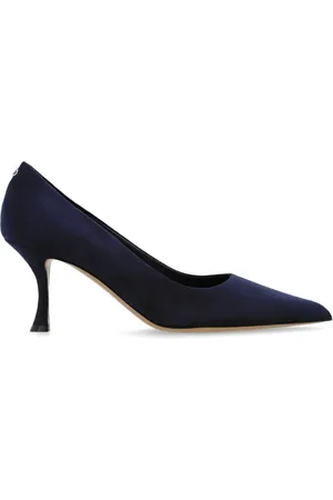 Salvatore Ferragamo Sko, Dame, Blå, 36 1/2 EU, Heeled Sko Elydea