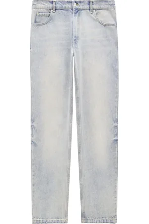 Courrèges Jeans, Herre, Blå, W31, Bomuld, Straight Jeans