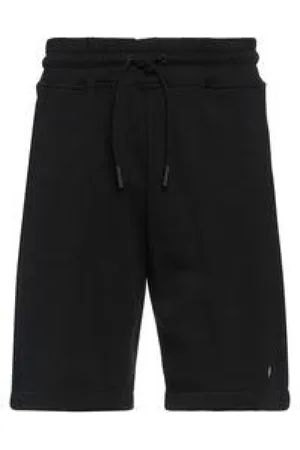 MARCELO BURLON Shorts, Herre, Sort, M, Casual Shorts