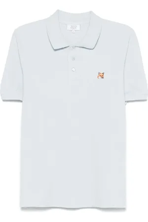 Maison Kitsuné Top, Herre, Blå, S, Bomuld, Polo Shirt
