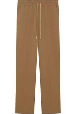 Drôle de Monsieur Bukser, Herre, Brun, S, Uld, Straight Bukser