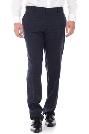 D.A. Daniele Alessandrini Bukser, Herre, Blå, 2XL, Uld, Jeans