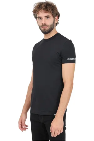 Dsquared2 Top, Herre, Sort, S, Bomuld, Kortærmet T-shirt