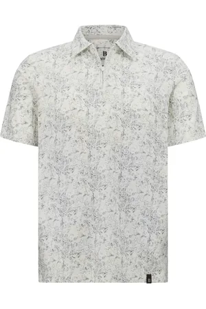 Boggi Milano Top, Herre, Blå, XL, Bomuld, Bomuldsblanding Jersey Polo Shirt
