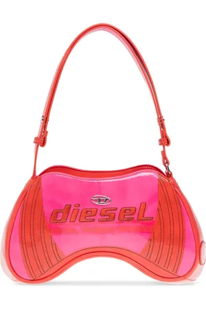 Diesel Taske, Dame, Lyserød, ONE SIZE, Uld, Skuldertaske Play Shoulder