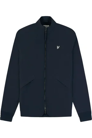 Lyle & Scott Jakke, Herre, Blå, 2XL, Uld, Deck Jacket