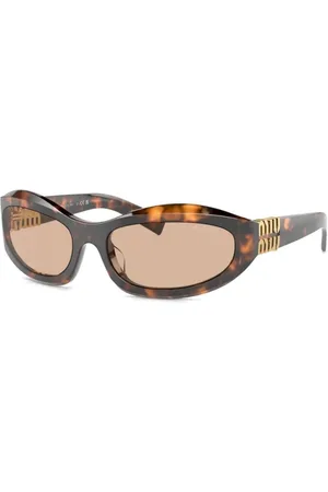 Miu Miu Tilbehør, Dame, Brun, 59 MM, Solbriller