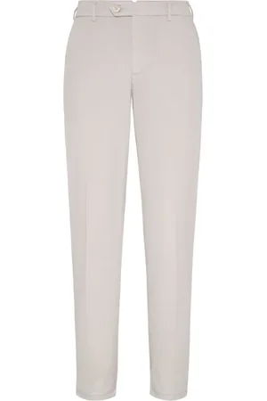 Brunello Cucinelli Bukser, Herre, , XL, Bomuld, Bomuldsgabardinebukser