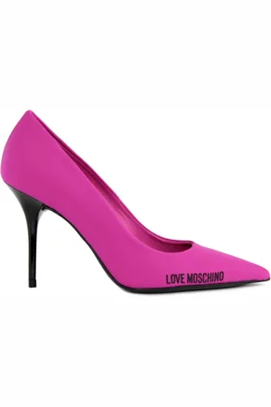 Moschino Sko, Dame, Lyserød, 36 EU, Fuchsia Fabric Decollete