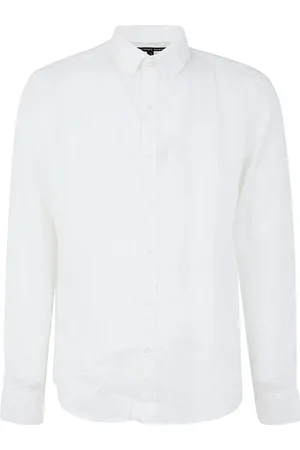 Michael Kors Skjorte, Herre, Hvid, XL, Casual skjorte