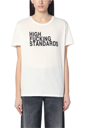 R13 Top, Dame, , M, Kortærmet rund hals T-shirt