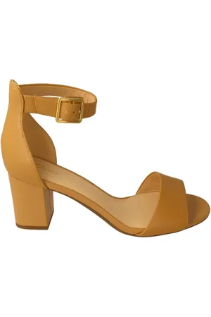 Clarks Sko, Dame, Brun, 40 EU, Læder, Højhælede sandaler