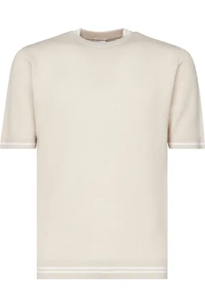 ELEVENTY Strik, Herre, , M, Uld, Kortærmet sweater med rund hals