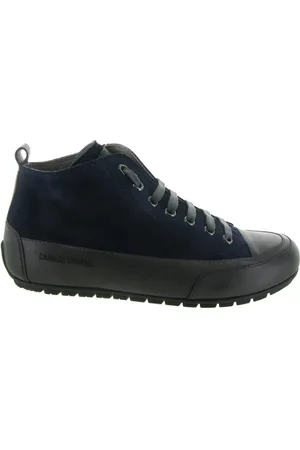 Candice Cooper Sko, Dame, Blå, 36 EU, Uld, Vela Mid Fur Sneakers