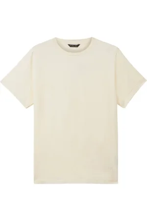 Brooks Brothers Top, Herre, , 3XL, Bomuld, Merceriseret bomuld rund hals T-shirt