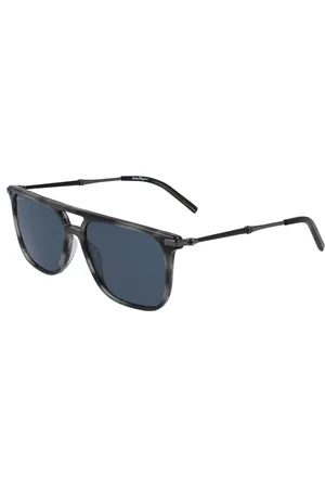 Salvatore Ferragamo Tilbehør, Herre, Grå, 57 MM, Solbriller