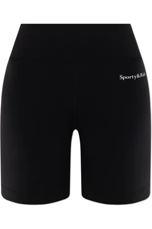 Sporty & Rich Shorts, Dame, Sort, S, Core Collection Shorts