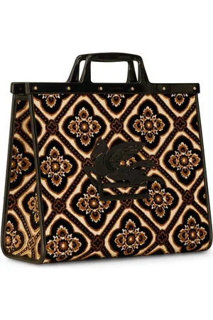 Etro Taske, Dame, Brun, ONE SIZE, Læder, Love Trotter Lille Taske