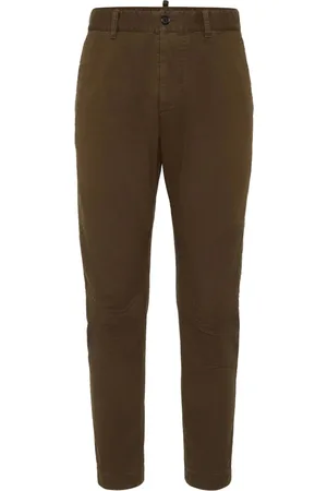 Dsquared2 Bukser, Herre, Grøn, S, Bomuld, Chino Bukser