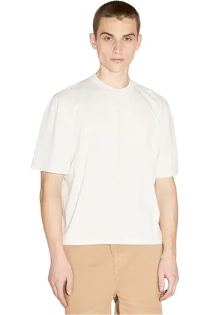 Entire Studios Top, Herre, Hvid, 2XS, Bomuld, Dart T-Shirt