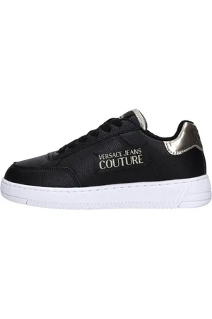 VERSACE Sko, Dame, Sort, 37 EU, Læder, Sneakers Sort