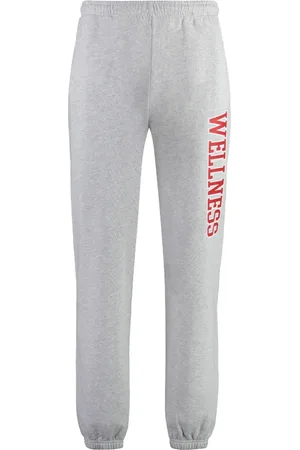 Sporty & Rich Bukser, Herre, Grå, S, Bomuld, Wellness Ivy Oversized-Fit Sweatpants
