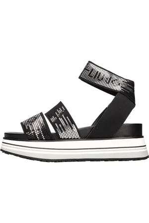 Liu Jo Sko, Dame, Sort, 36 EU, Læder, Sandal Sort