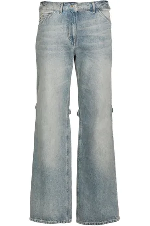 Courrèges Jeans, Dame, Blå, S, Bomuld, Sailor Jeans