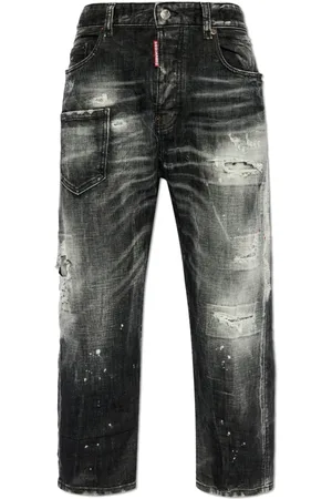 Dsquared2 Jeans, Dame, Grå, XS, Bomuld, Kawaii Jeans