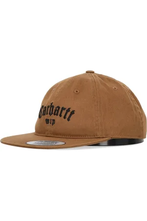 Carhartt Tilbehør, Herre, Brun, ONE SIZE, Bomuld, Onyx Flad Skyggehue Brun/Sort Mænd
