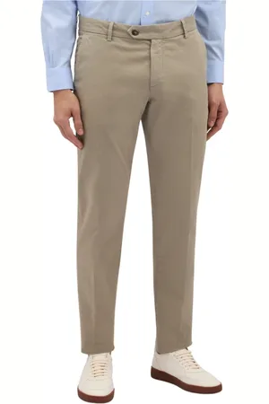 Brooks Brothers Bukser, Herre, , W34, Bomuld, Khaki Stretch Bomulds Chinos
