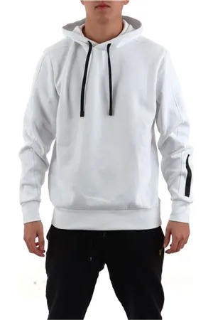 Colmar Sweathshirts & Hoodies, Herre, Hvid, L, Bomuld, Herre Interlock Elastisk Hættetrøje
