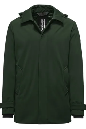 Bomboogie Jakke, Herre, Grøn, 2XL, Nylon, Polstret Parka