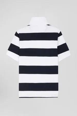 Eden Park Top, Herre, Blå, S, Bomuld, Polo