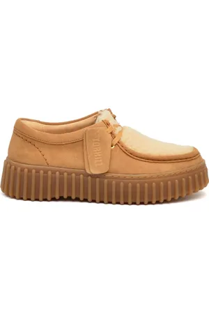 Clarks Sko, Dame, , 36 EU, Ankelstøvle i Ruskind med Faux Pelsdetalje