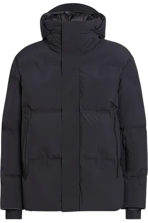 Ermenegildo Zegna Jakke, Herre, Sort, S, Nylon, Nylon Puffer Jakke