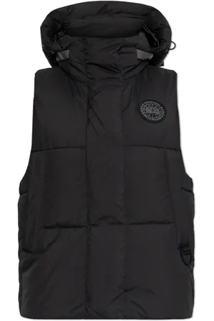 Canada Goose Jakke, Dame, Sort, M, Polyester, Dunvest med hætte