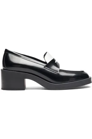 Stuart Weitzman Sko, Dame, Sort, 39 EU, Læder, Kaia 40 Loafer