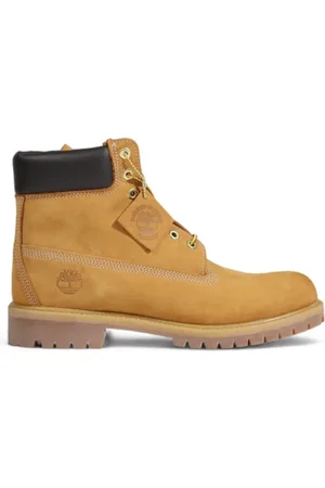 Timberland Sko, Herre, Brun, 41 EU, Læder, 6-tommers Premium Vandtætte Støvler