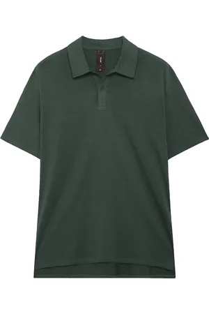ECOALF Top, Herre, Grøn, M, Mario Technical Piqué Polo Shirt
