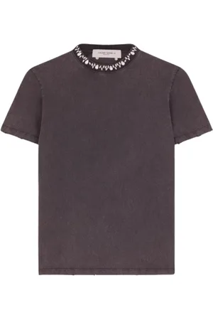 Golden Goose Top, Dame, Grå, L, Grå T-shirts og Polos