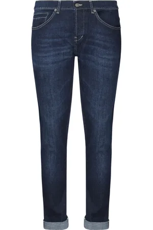 Dondup Jeans, Herre, Blå, W30, Bomuld, George Five-Pocket Slim-Fit Jeans