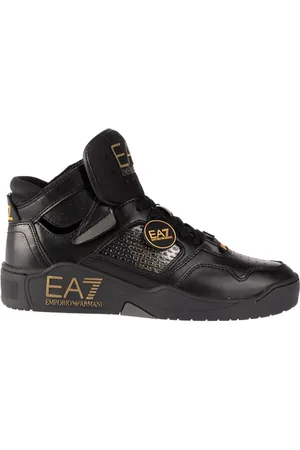 EA7 Sko, Herre, Sort, 38 EU, Polyester, EA7 Sneakers